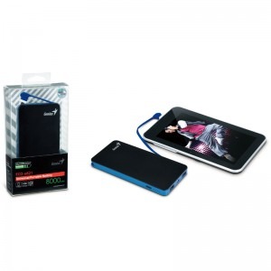 Genius ECO-U821 PowerBank 8000 mAh Black