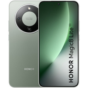 Smartphone Honor Magic8 Lite, 256GB, 8GB RAM, Dual SIM, 5G, Tri-Camera, Forest Green + casti Honor Choice Earbuds X7e Active
