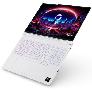 Lenovo Gaming 16'' Legion 7 16AGP11, WQXGA OLED 240Hz, Procesor AMD Ryzen™ AI 9 HX 470 (24M Cache, up to 5.2 GHz), 32GB LPDDR5X, 1TB SSD, GeForce RTX 5060 8GB, No OS, Glacier White, 3Yr Onsite Premium Care