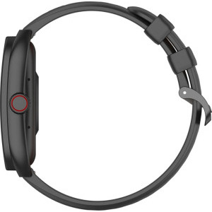 COLMi P86 negru, curea din silicon negru-orange
