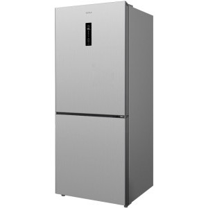 Tesla RC4201FTXE, 417 L, Clasa E, Total No Frost, Multi Air Flow, Control electronic, 185 cm, Inox