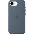 Apple Protectie pentru spate, material silicon pentru iPhone 17e, culoare Anchor Blue