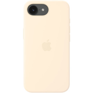 Apple Protectie pentru spate, material silicon pentru iPhone 17e, culoare Vanilla