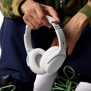 SkullCandy Over-Ear, Crusher ANC 2 Wireless Bone Orange Glow