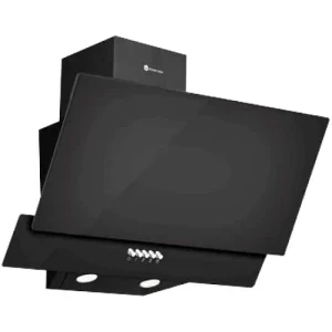 Hota Studio Casa decorativa GLAMDUOBLK60, Putere de absorbtie 300 m3/h, 3 trepte, Clasa D, 60 cm, Negru