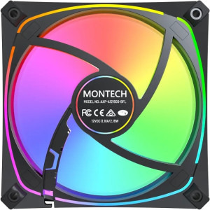 Montech AX120 PRO ARGB PWM 120mm Black Three Fan Pack
