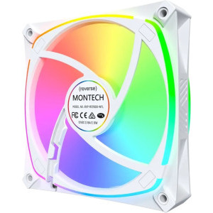 Montech RX120 PRO ARGB PWM White