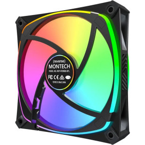 Montech RX120 PRO ARGB PWM Black Three Fan Pack