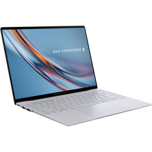 ASUS 14'' ExpertBook Ultra B9406CAA, WQXGA+ Tandem OLED 120Hz Touch, Procesor Intel® Core™ Ultra X9 388H (18M Cache, up to 5.10 GHz), 64GB LPDDR5X, 2TB SSD, Intel Arc B390, Win 11 Pro, Morn Grey