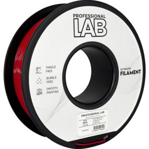 PROFESSIONAL LAB Filament PETG, Red, 1 kg