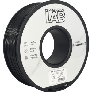PROFESSIONAL LAB Filament ABS+, Black, 1 kg
