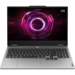 Laptop Lenovo Gaming 15.6 LOQ 15AHP10, FHD IPS 144Hz G-Sync, Procesor AMD Ryzen™ 7 250 (16M Cache, up to 5.1 GHz), 16GB DDR5, 1TB SSD, GeForce RTX 5050 8GB, No OS, Luna Grey