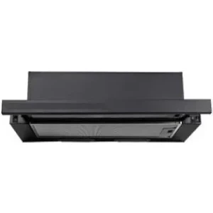 Hota incorporabila Studio Casa telescopica 1350660705, Putere de absorbtie 483 m3/h, 3 trepte, Clasa D, 60 cm, Negru