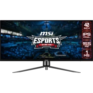 Monitor LED MSI Gaming MAG401QR 40 inch UWQHD IPS 1 ms 155 Hz USB-C HDR FreeSync Premium