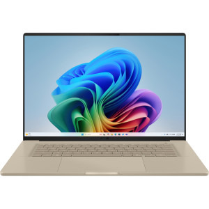 Laptop ASUS 16 Zenbook A16 UX3607OA, 3K OLED 120Hz, Procesor Qualcomm Snapdragon X2 Elite Extreme X2E-94-100, 48GB LPDDR5X, 1TB SSD, Qualcomm Adreno, Win 11 Home, Zabriskie Beige