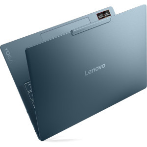 Lenovo 14'' Yoga Slim 7 14AGP11, 2.8K OLED 120Hz, Procesor AMD Ryzen™ AI 7 445 (8M Cache, up to 4.6 GHz), 32GB LPDDR5X, 1TB SSD, AMD Radeon 840M, Win 11 Pro, Tidal Teal, 3Yr Onsite Premium Care