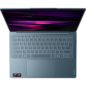 Lenovo 14'' Yoga Slim 7 14AGP11, WUXGA OLED, Procesor AMD Ryzen™ AI 7 445 (8M Cache, up to 4.6 GHz), 16GB LPDDR5X, 1TB SSD, AMD Radeon 840M, Win 11 Pro, Tidal Teal, 3Yr Onsite Premium Care