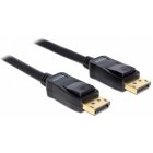 DeLOCK DisplayPort Male - DisplayPort Male, v1.1, 1m, negru