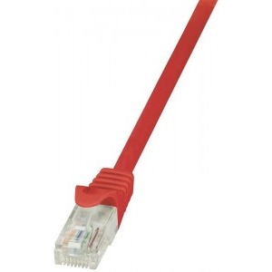 Logilink EconLine CAT6 Patch Cable U/UTP 0.5m red