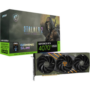 Gaming GREUCEANU Stalker 2 Edition, AMD Ryzen 7 7800X3D 4.2GHz, 32GB DDR5, 2TB SSD, RTX 4070 Ti SUPER GAMING SLIM STALKER 2 EDITION 16GB GDDR6X, Iluminare RGB