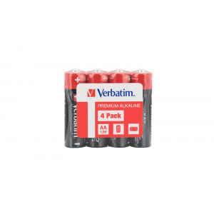 Verbatim Alkaline, AA, 4 buc, LR6