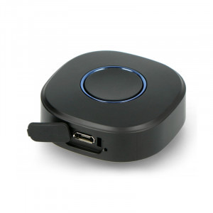 Shelly Buton inteligent Button1, Functie telecomanda, Control dispozitive, Wi-Fi, Negru