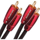 Cablu audio Audioquest Golden Gate, 2x RCA Male - 2x RCA Male, 3m, negru-rosu