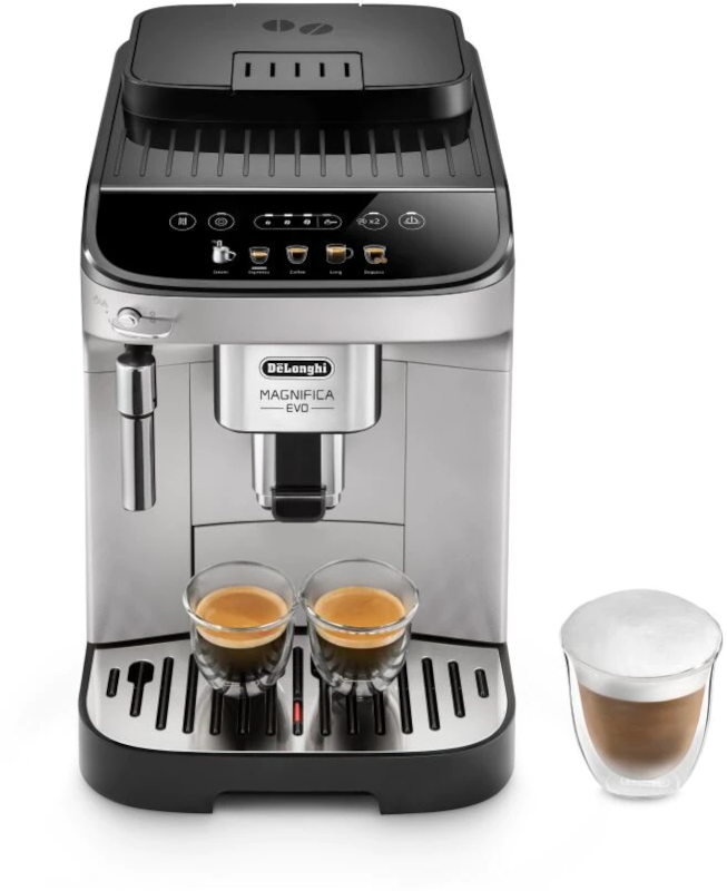Espressor de cafea DeLonghi Magnifica Evo ECAM 290.31.SB, 1450 W, 15 bar, 1.8 L, Argintiu
