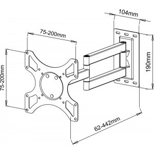 SBOX LCD-2903 19 - 37 inch