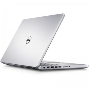 DELL 15.6'' Inspiron 7537 (seria 7000), HD, Procesor Intel® Core™ i5-4200U (3M Cache, up to 2.60 GHz), 6GB, 500GB, GeForce GT 750M 2GB, Win 8, Silver