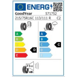 Goodyear UG Cargo215/75R16C 113/111R