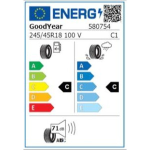 Goodyear UG Performance 3 XL245/45R18 100V