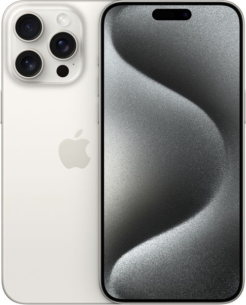 Smartphone Apple iPhone 15 Pro Max, 256GB, 5G, White Titanium