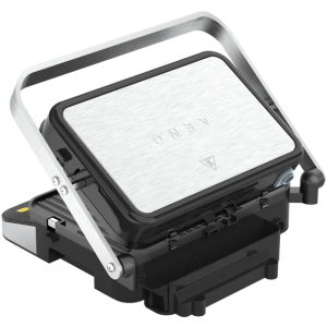 AENO Gratar electric EG5, 2000W, Negru/Argintiu