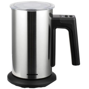 Heinner Aparat de spumare lapte, Aparat de spumat lapte HMFR-150SS, 550W, 0.15 L ||0.3L, Argintiu/Negru