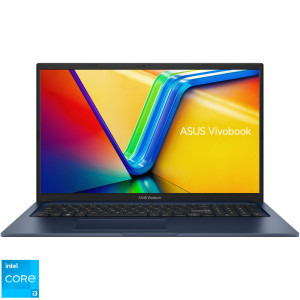 ASUS 17.3'' Vivobook 17 X1704VA, FHD, Procesor Intel® Core™ i3-1315U (10M Cache, up to 4.50 GHz), 8GB DDR4, 512GB SSD, Intel UHD, No OS, Quiet Blue