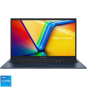 Laptop ASUS 17.3 Vivobook 17 X1704VA, FHD, Procesor Intel® Core™ i5-1334U (12M Cache, up to 4.60 GHz), 16GB DDR4, 1TB SSD, Intel Iris Xe, No OS, Quiet Blue