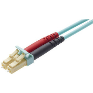 R&M Duplex MultiMode Fibre Optic Patch Cable OM3 LC-LC 5m turquoise
