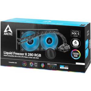 ARCTIC AC Liquid Freezer II 280 RGB, Controller RGB inclus
