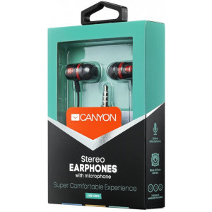 Canyon In-Ear, CNE-CEP3R Black Red