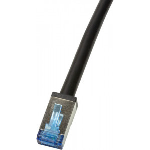Cablu retea Logilink Cat6a Patch Cable S/FTP PVC+PE 50m black