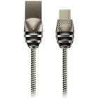 Cablu de date / adaptor Canyon UC-5, USB Male la USB-C Male, 1 m, Grey-Black