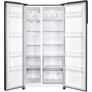 Candy CHSBSO 6174B, No Frost, 532 L, Super Freezing, Sky LED, Display, Clasa E, 177 cm, Negru