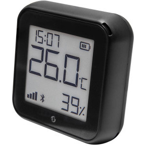 Shelly Senzor de temperatura & umiditate Smart H&T Gen3 Negru