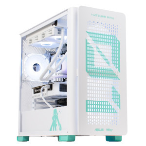 Gaming BALAUR Hatsune Miku Powered by ASUS, AMD Ryzen 5 9600X 3.9GHz, 32GB DDR5, 1TB SSD, RTX 5060 Ti 8GB GDDR7, Iluminare RGB