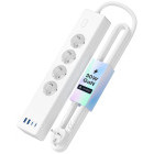 Meross Prelungitor Smart MSP844, 4x Schuko, 2x USB, 2x USB-C, Alb