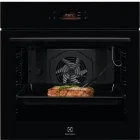 Cuptor incorporabil Electrolux LOD8P39Z, Electric, 72 L, Autocuratare pirolitica, SteamBake, MultiLevel, Grill, Clasa A+, Negru