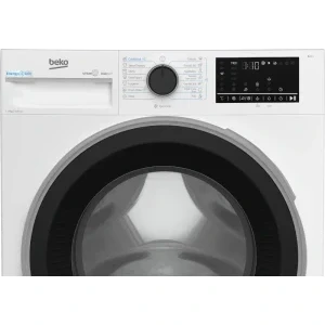 Beko B3WFT411415WB ES, 11 kg, 1400 RPM, Clasa A, ProSmart Inverter, EnergySpin, SteamCure, AquaWave, Alb