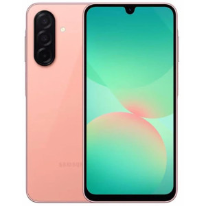 Smartphone Samsung Galaxy A26, 128GB, 6GB RAM, Dual SIM, 5G, 4-Camere, Peach Pink