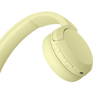 Sony On-Ear, WH-CH520Y, Wireless, Bluetooth, Yellow